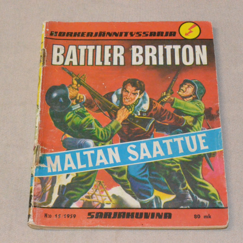 Korkeajännityssarja 15 - 1959 Battler Britton Maltan saattue